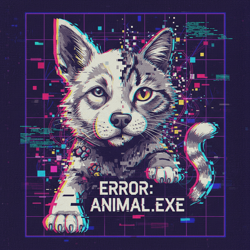 GLITCHED_ART_DOG_CAT